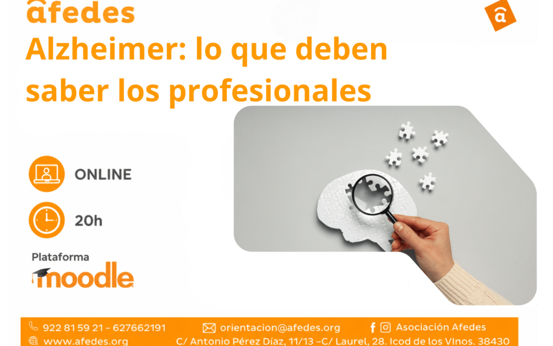 Alzheimer: lo que deben saber los profesionales