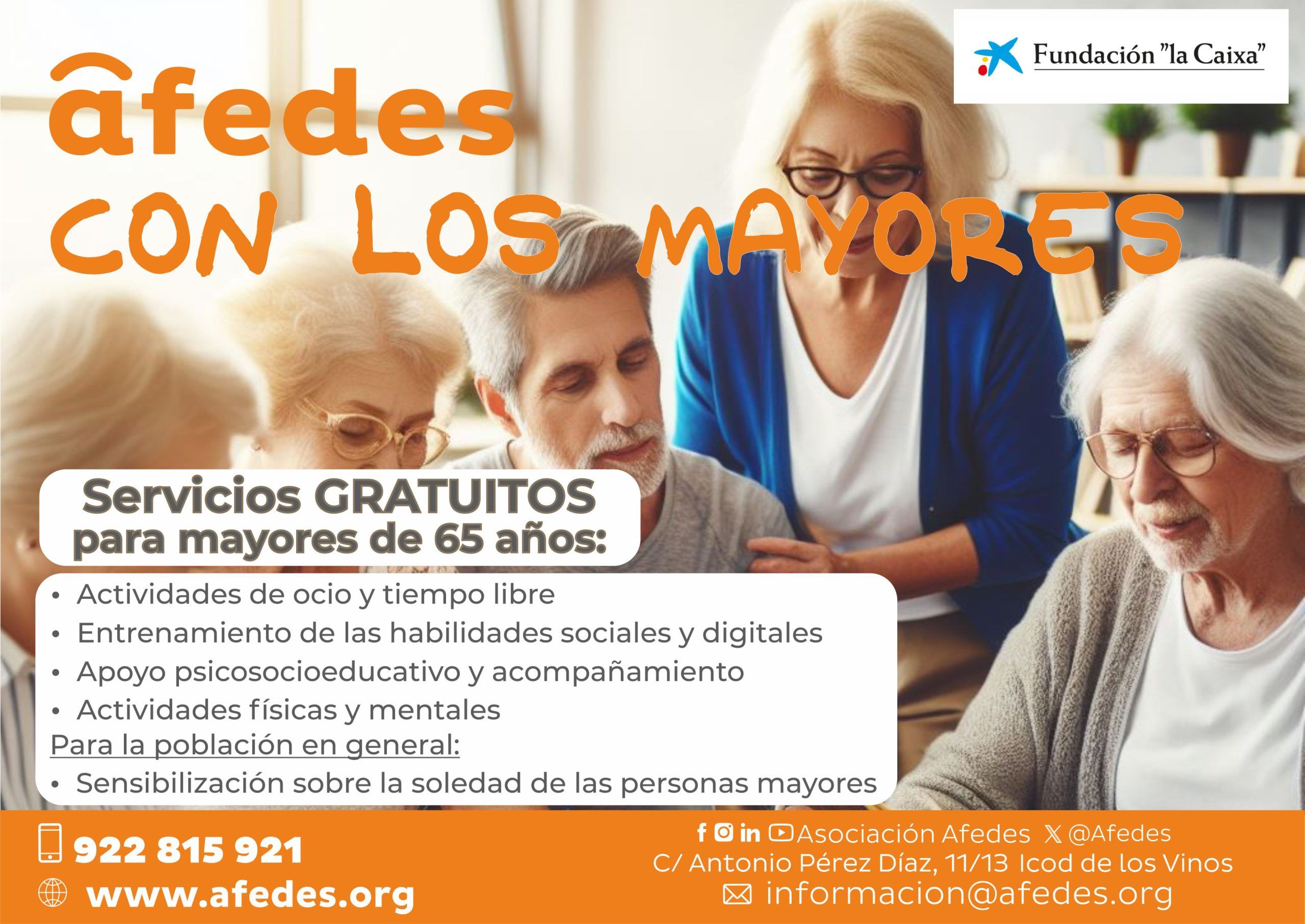 Afedes con los mayores