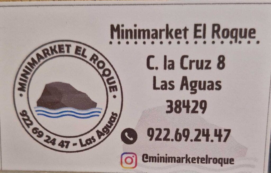 TARJETA MINIMARKET EL ROQUE