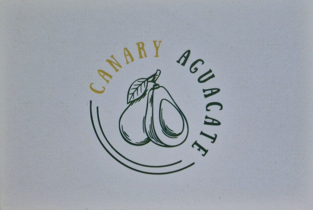 Tarjeta Canary aguacate delantera