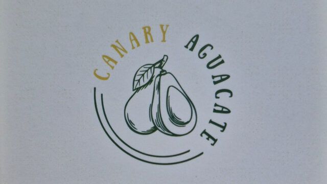 Tarjeta Canary aguacate delantera