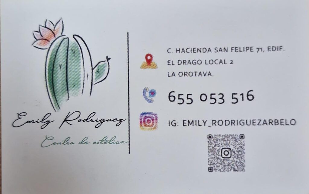 Tarjeta Emily Rodríguez