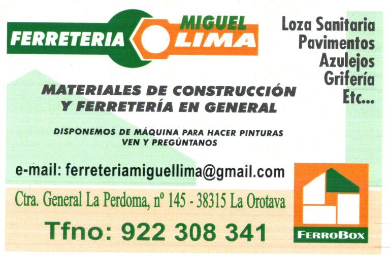 Ferreteria Miguel Lima 768x505