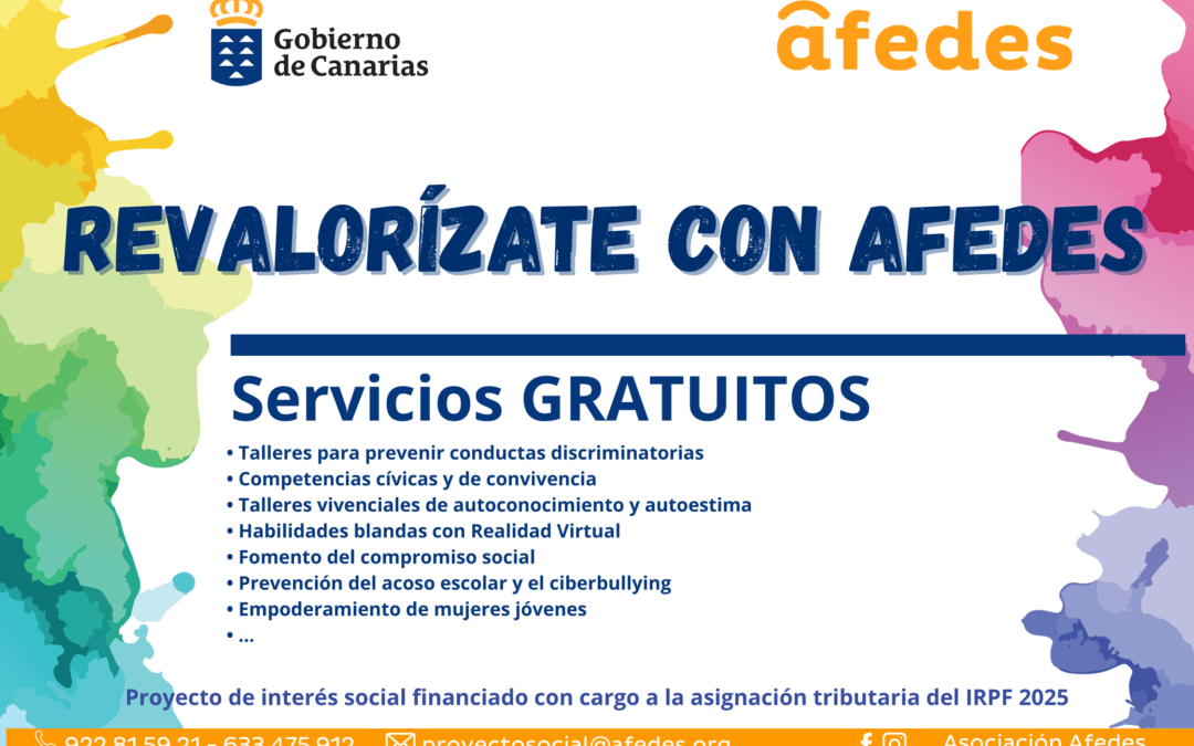 Revalorízate con Afedes