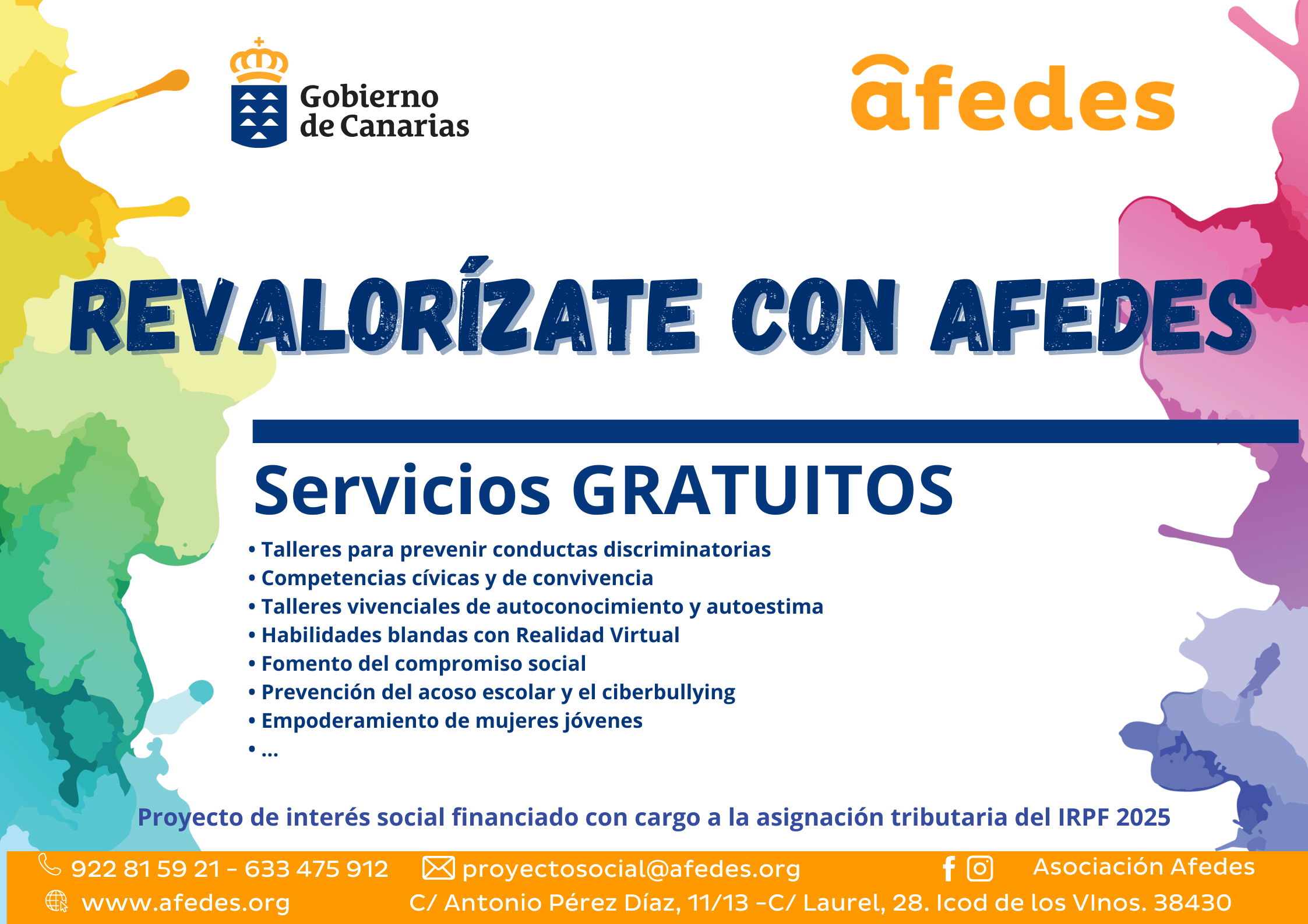 Revalorízate con Afedes
