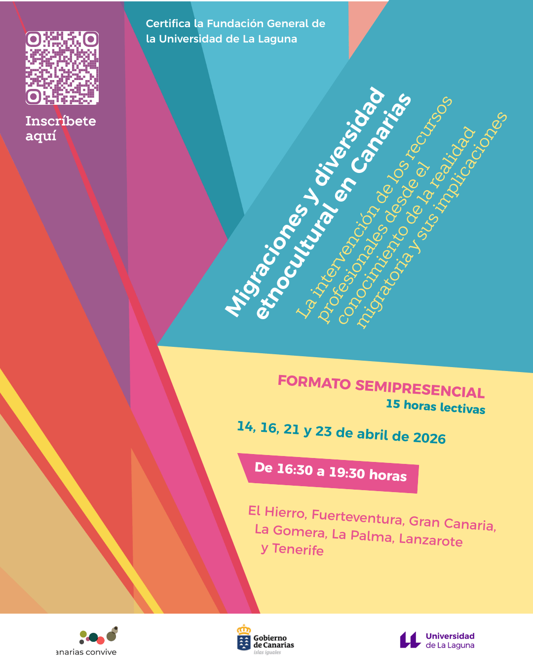 El Programa Canarias Convive impulsa la formación «Migraciones y diversidad etnocultural en Canarias: la intervención de los recursos profesionales desde el conocimiento de la realidad migratoria y sus implicaciones»