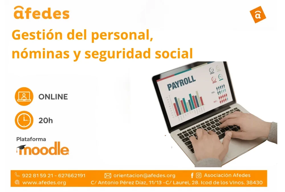 Gestión del personal, nóminas y seguridad social